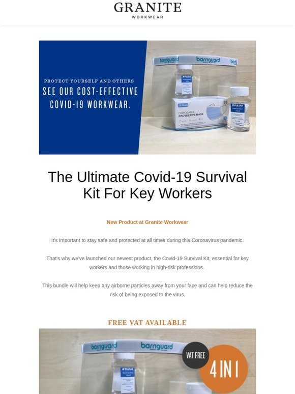 The Ultimate Covid-19 Survival Kit For Key Workers