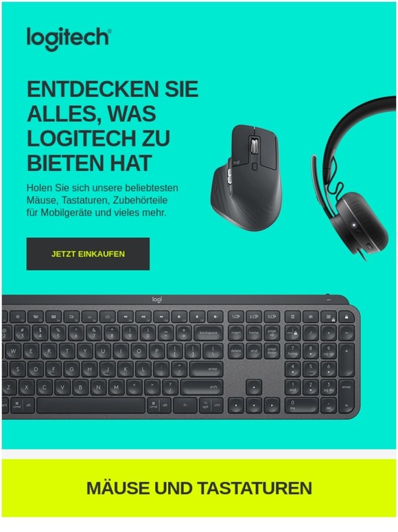 Entdecken Sie die innovativste Logitech Technologie