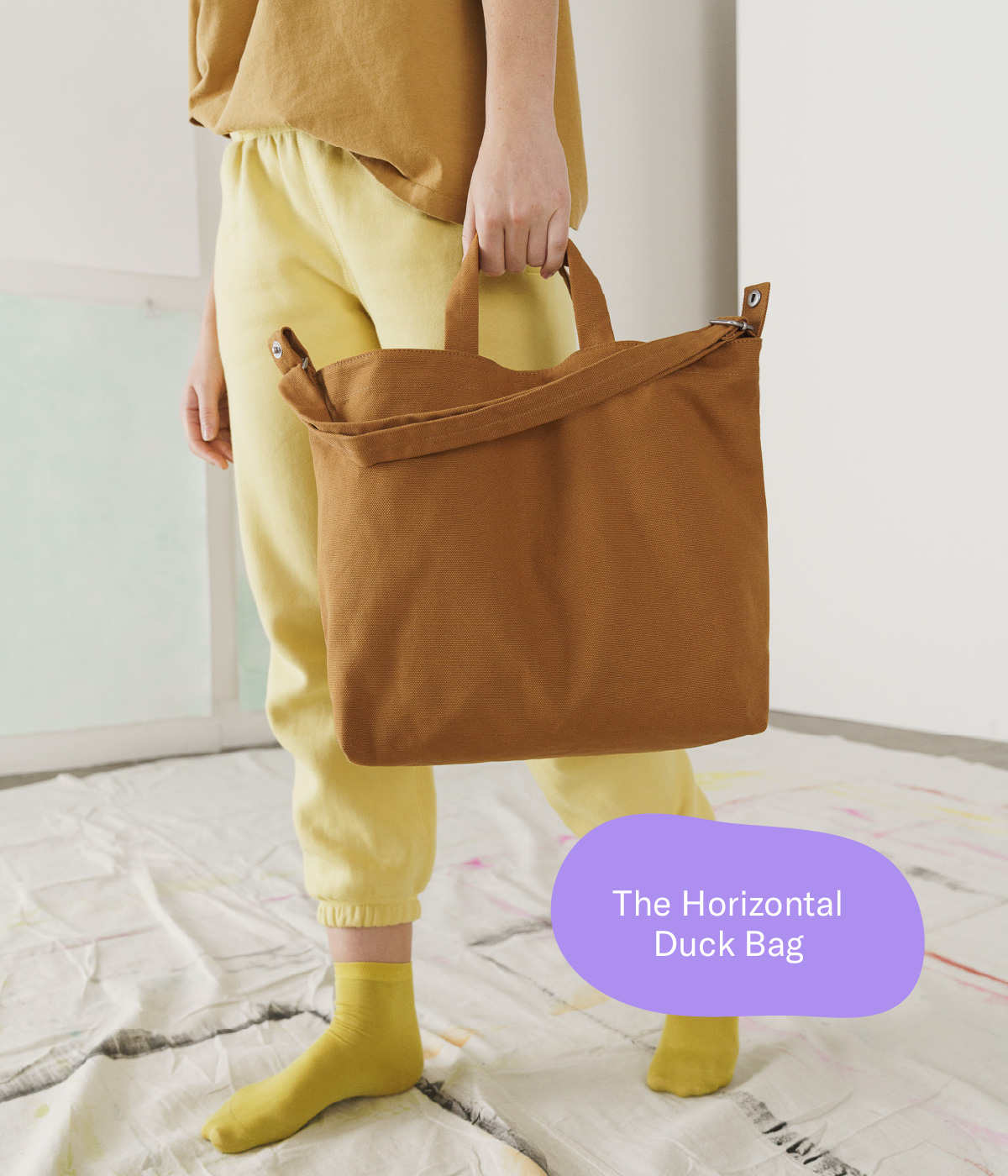 BAGGU Introducing The Horizontal Duck Bag Milled