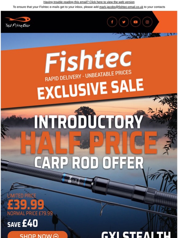 fishtec sale