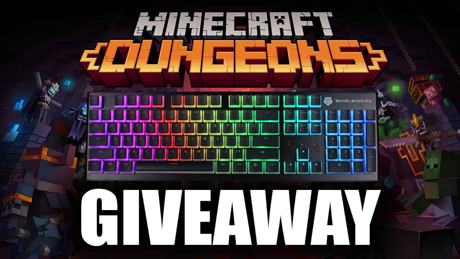 Whirlwind FX: LIVESTREAM ALERT! Minecraft Giveaway Winners Announced |  Milled