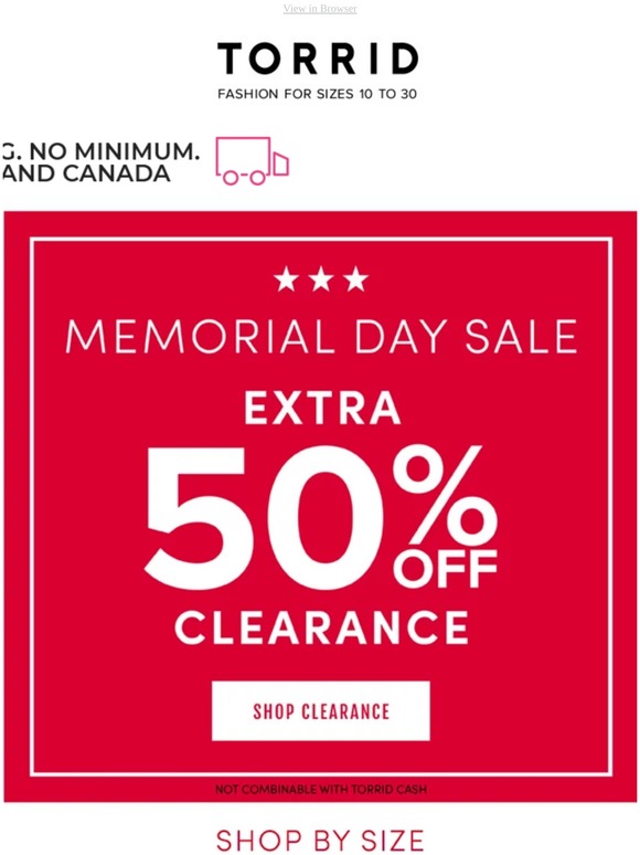 torrid clearance tops