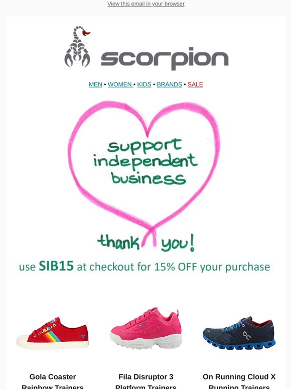 We want to thank you for your support!