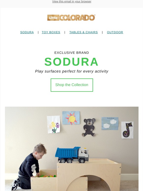 Sodura Tables For Playing and For Learning