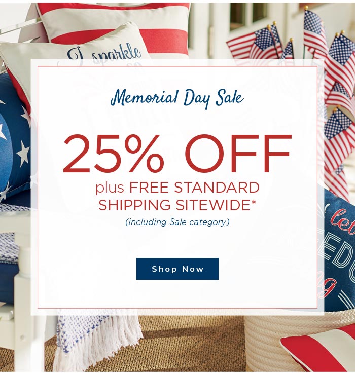 Grandin Road 25 Off Free Shipping Sitewide Memorial Day Sale Starts Now Milled