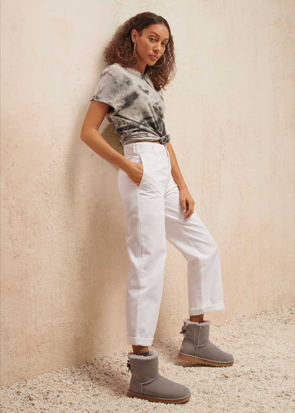 ugg mini bailey bow swirl