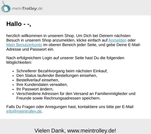 Willkommen, --