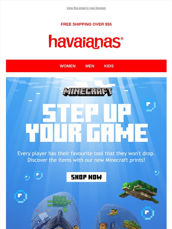 minecraft havaianas australia