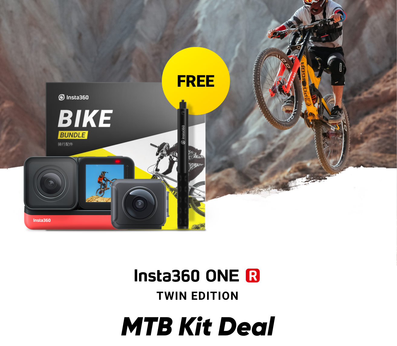 insta360 one r bike bundle