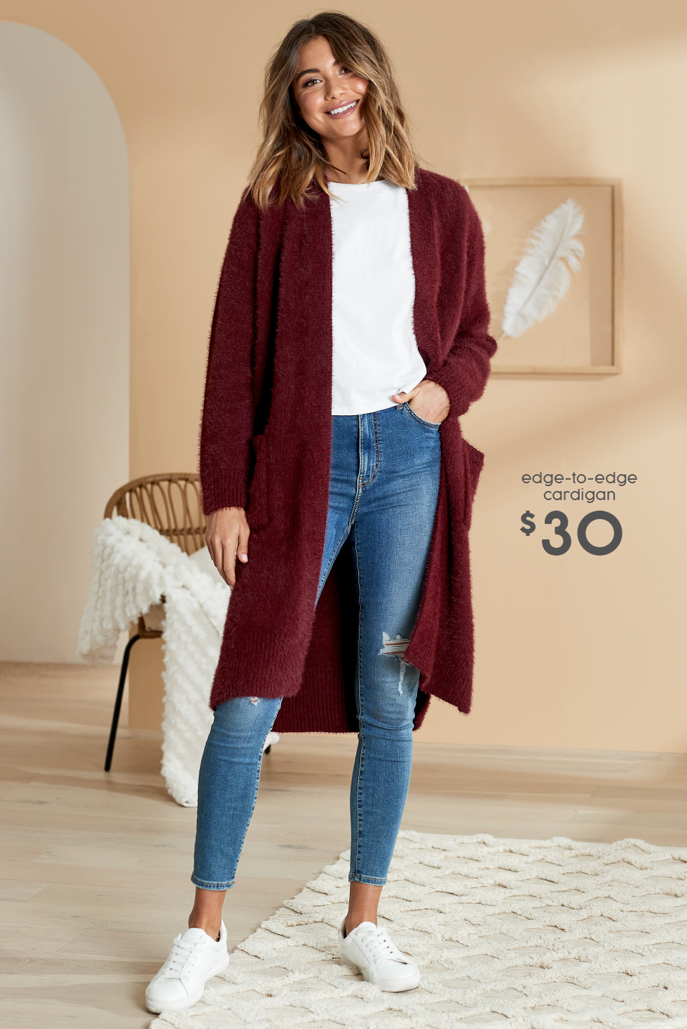 target longline cardigan