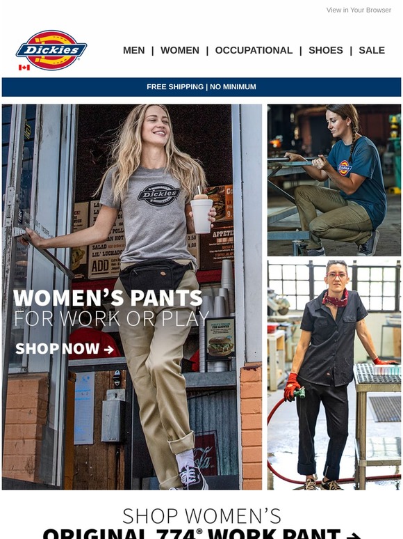 dickies women's 774 pants