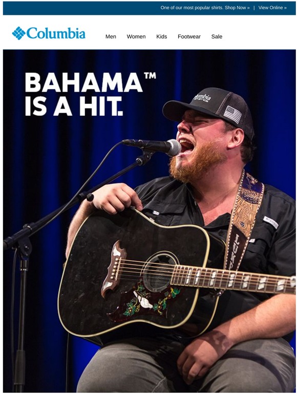 Columbia Sportswear: Why the Bahama™ II is Luke Combs's favorite. | Milled