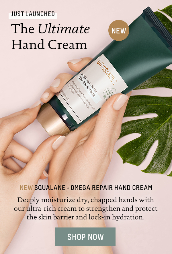 biossance hand cream