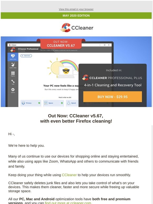 is ccleaner safe to use