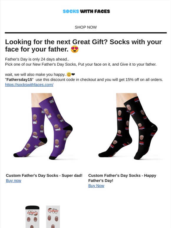 Father's Day Socks are here