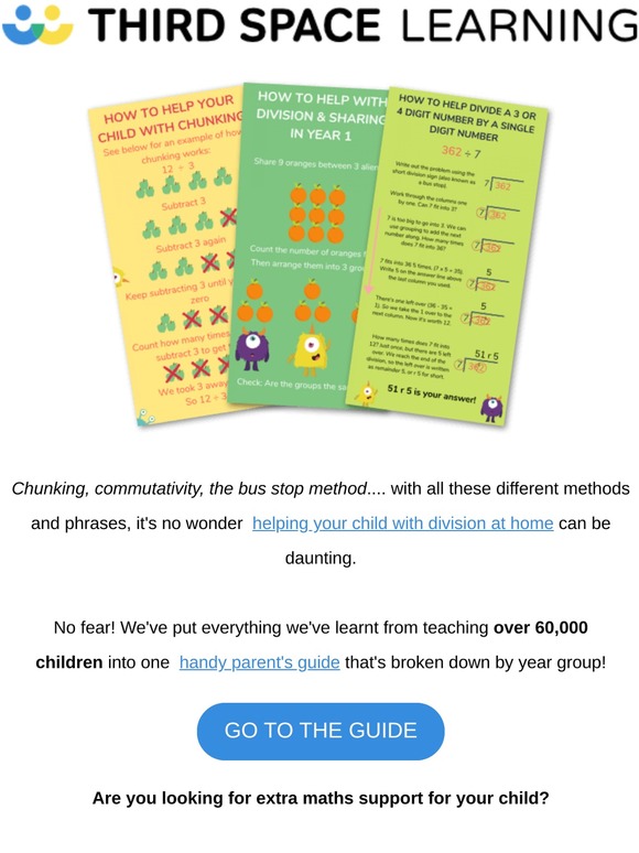 Your FREE Division Guide 👏🔢