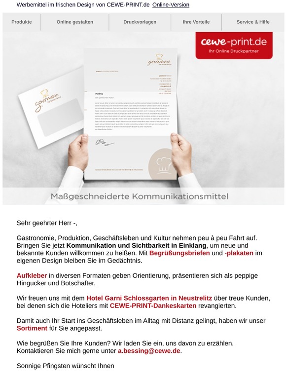 Zurück ins Kundengedächtnis