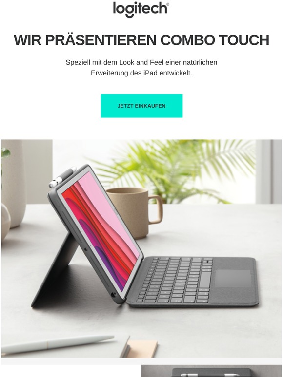 Wir präsentieren Combo Touch - Das Case, das perfekt zu Ihrem iPad passt