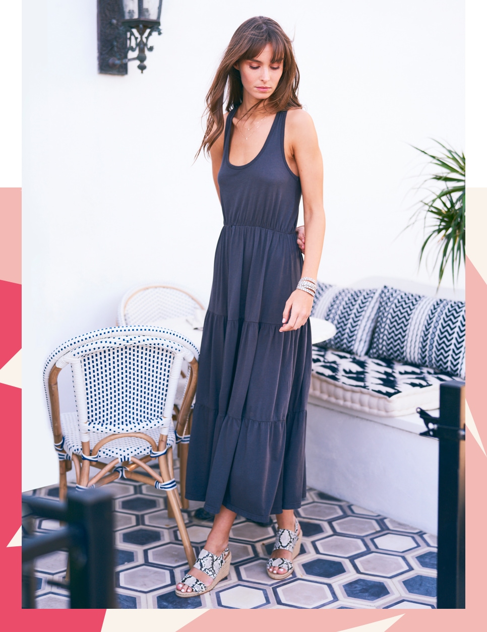 tank maxi dress petite