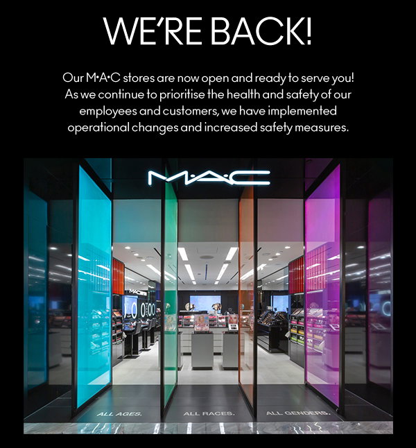 Mac Cosmetics Free Standing Stores