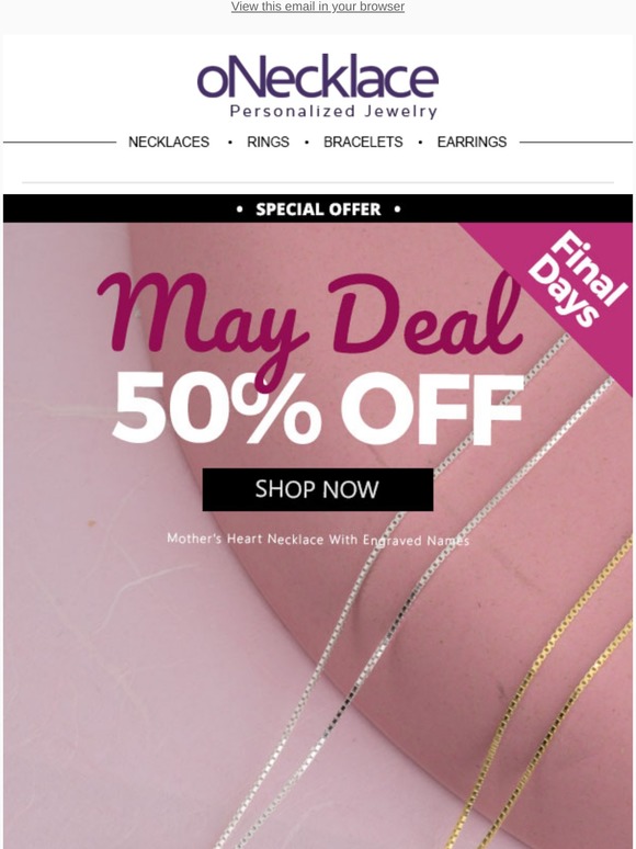 FINAL CALL: Half Price Almost Gone! ✂