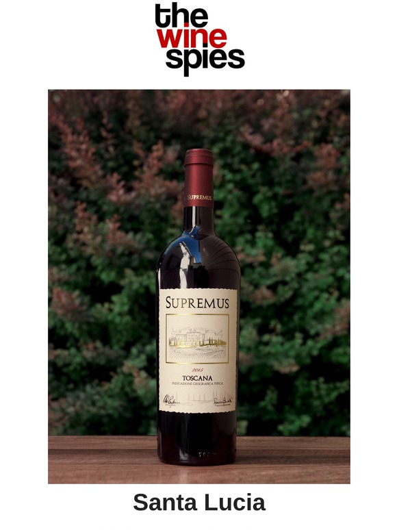 The Wine Spies "Best Ever" Super Tuscan 95 Points What A Price