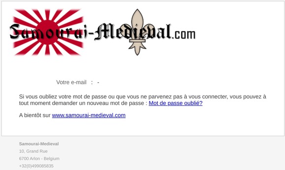 Bienvenue sur www.samourai-medieval.com
