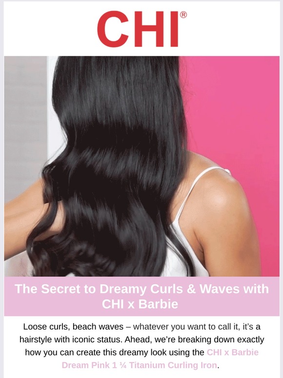 chi barbie curling iron