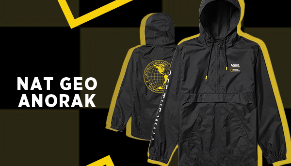 vans national geographic windbreaker