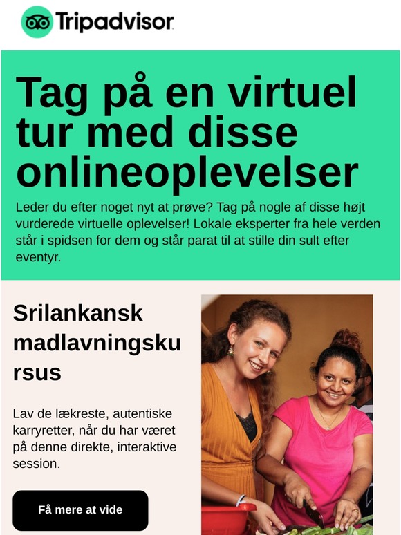 Træt af at være derhjemme? Tag på en virtuel tur!