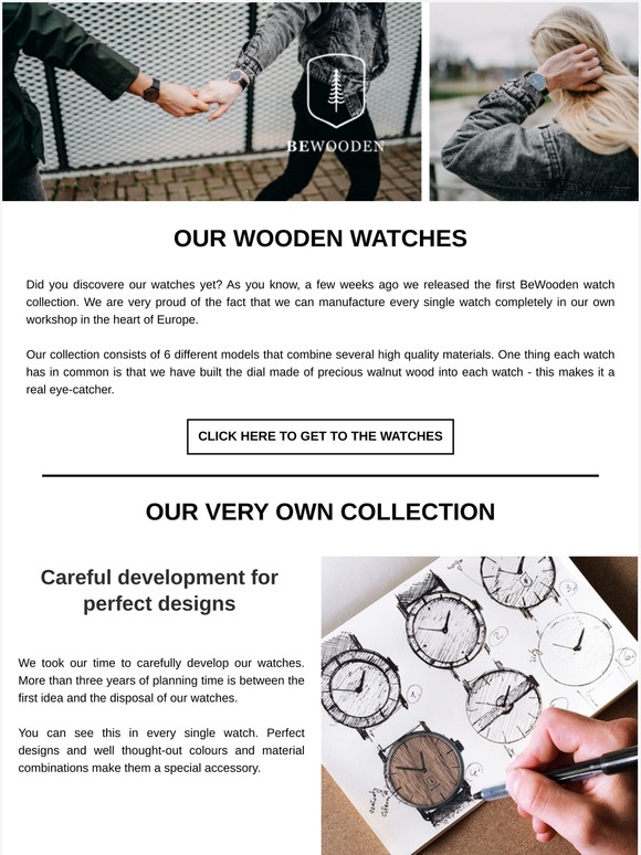 Finally, watches from our own workshop