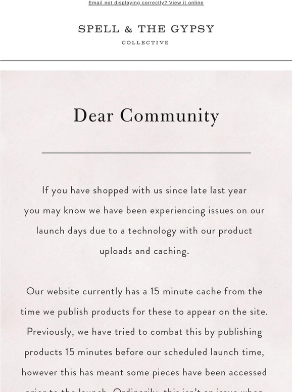 An Update Ahead of Tomorrow's Launch
