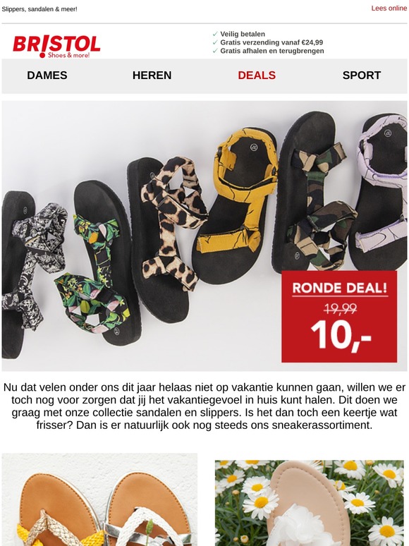 bristol slippers heren