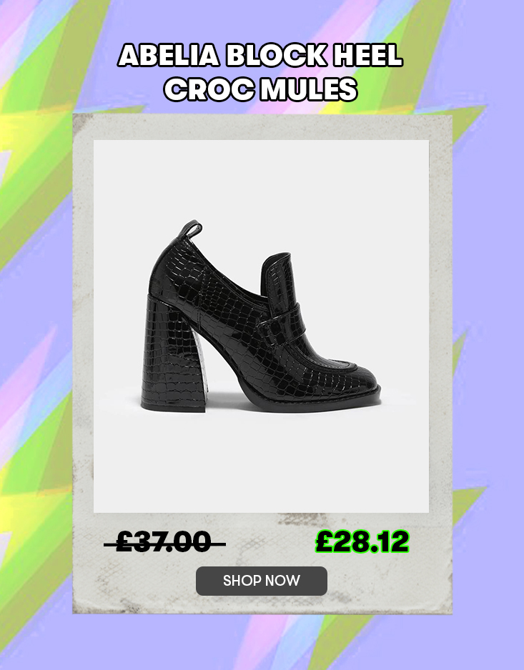 abelia block heel mules
