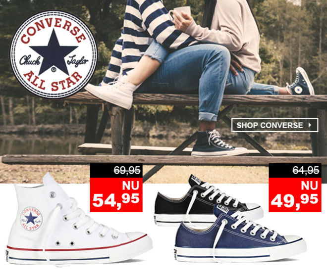 converse all stars met korting