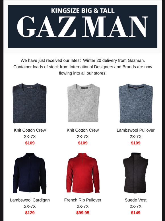 gazman cardigans