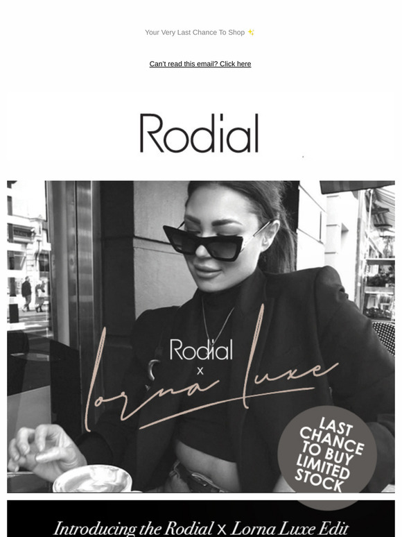 lorna luxe rodial