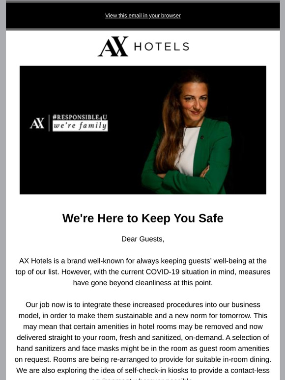 We’re Here to Keep You Safe