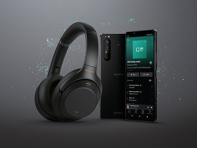 sony xperia 1 ii with free headphones 