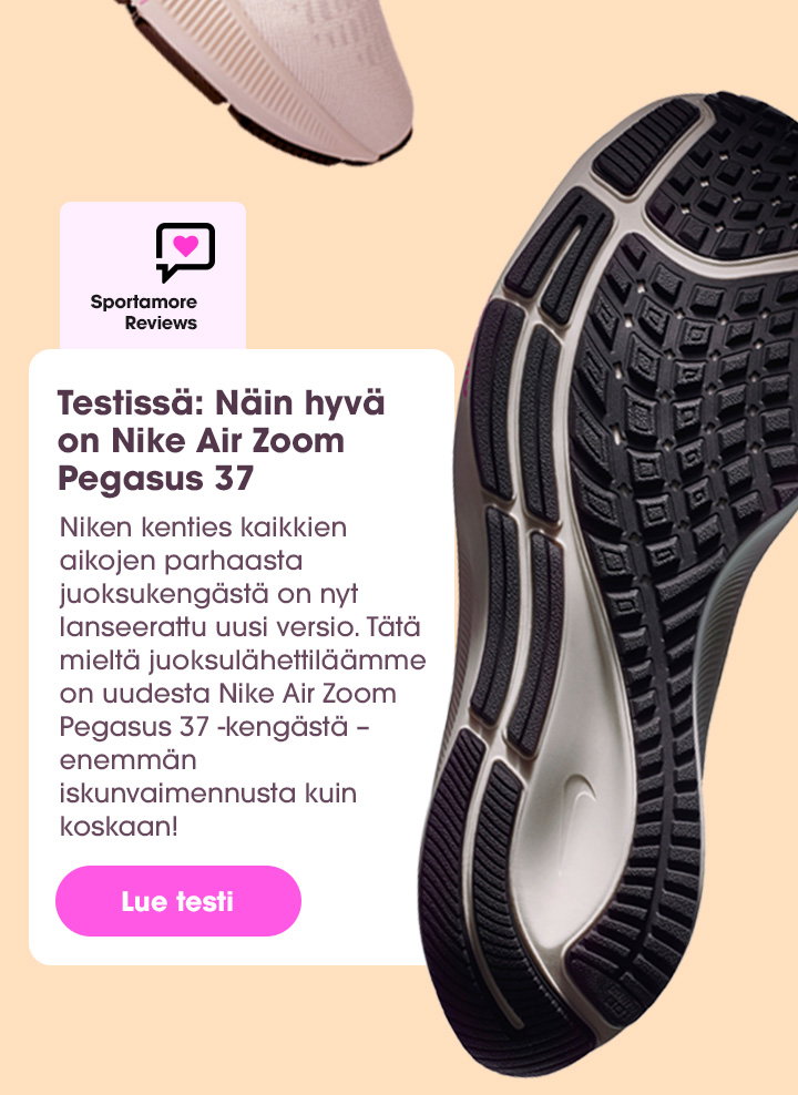sportamore.fi: Julkaistaan tänään: Uusi Nike Pegasus 37💥 | Milled