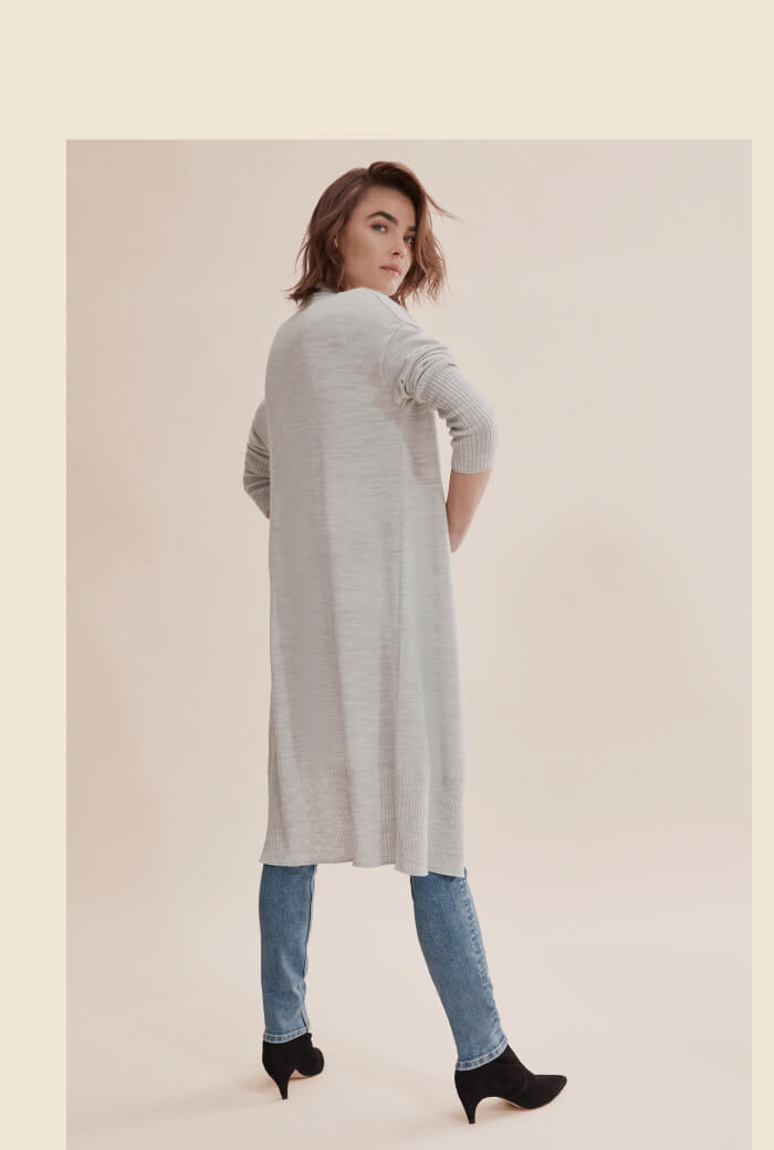 country road merino cardigan