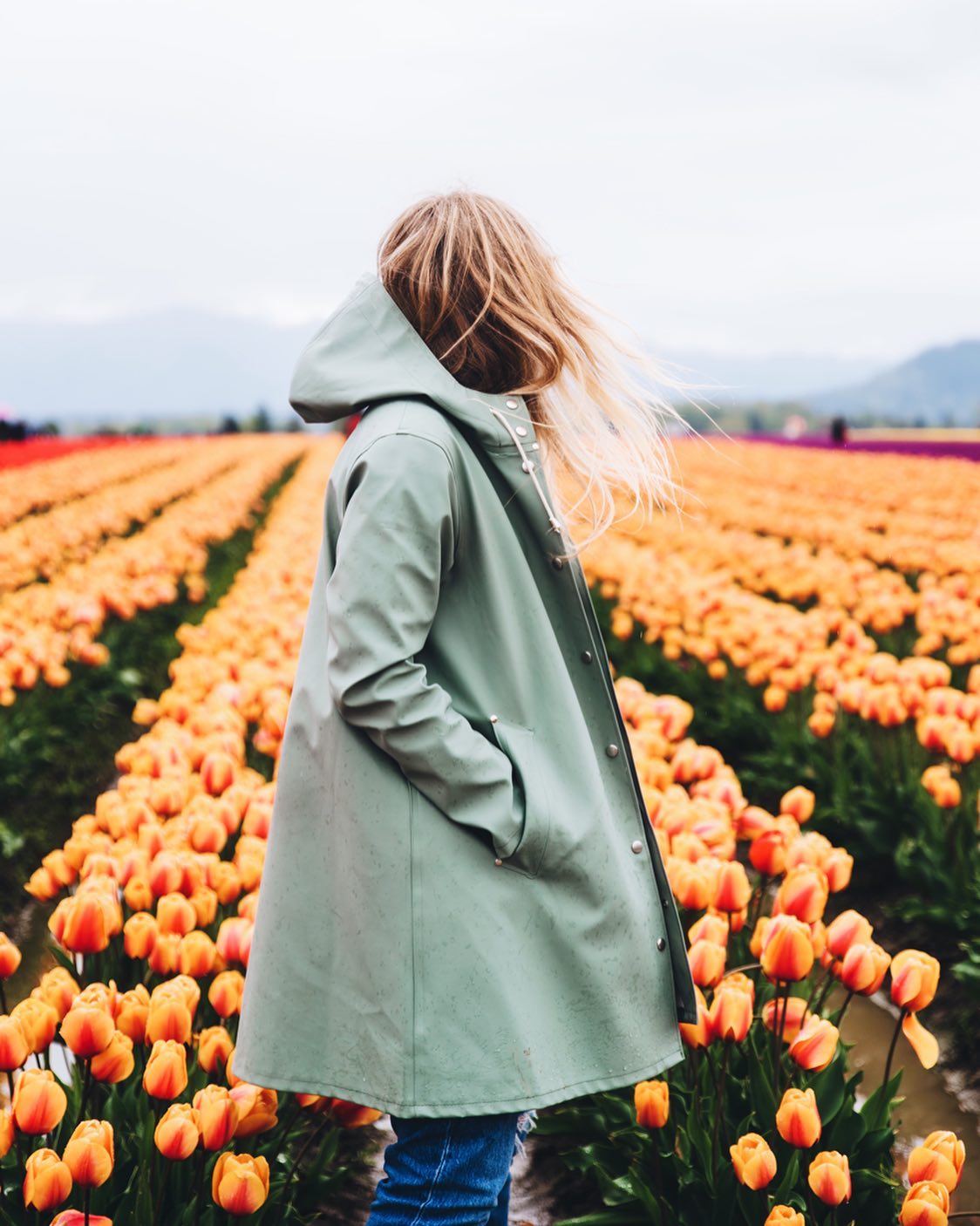stutterheim green raincoat