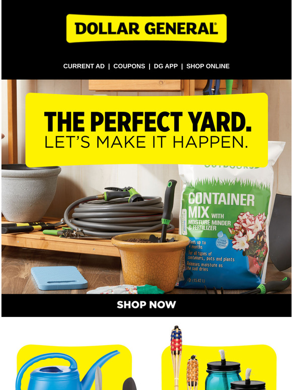 Dollar General Lawn and garden supplies starting at 1. Milled