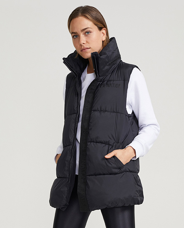 pe nation overrule puffer vest