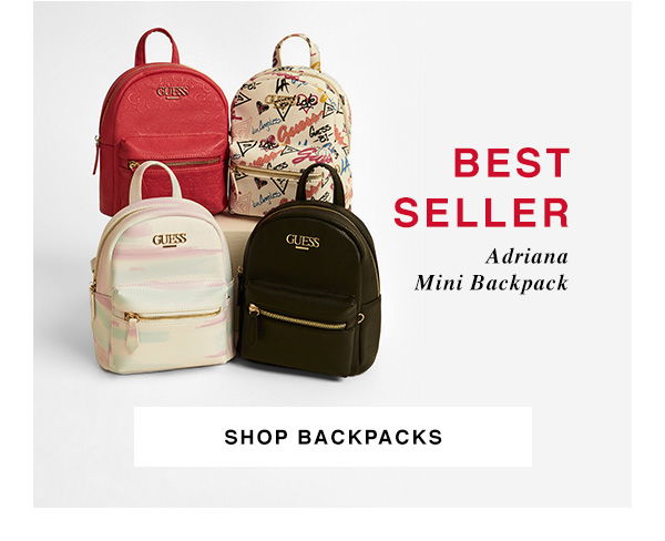 guess adriana mini backpack