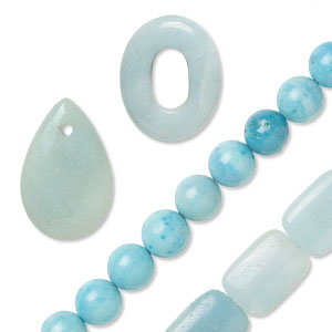 Fire Mountain Gems Amazonite Gemstone Is Said By Some To Calm The Spirit Milled