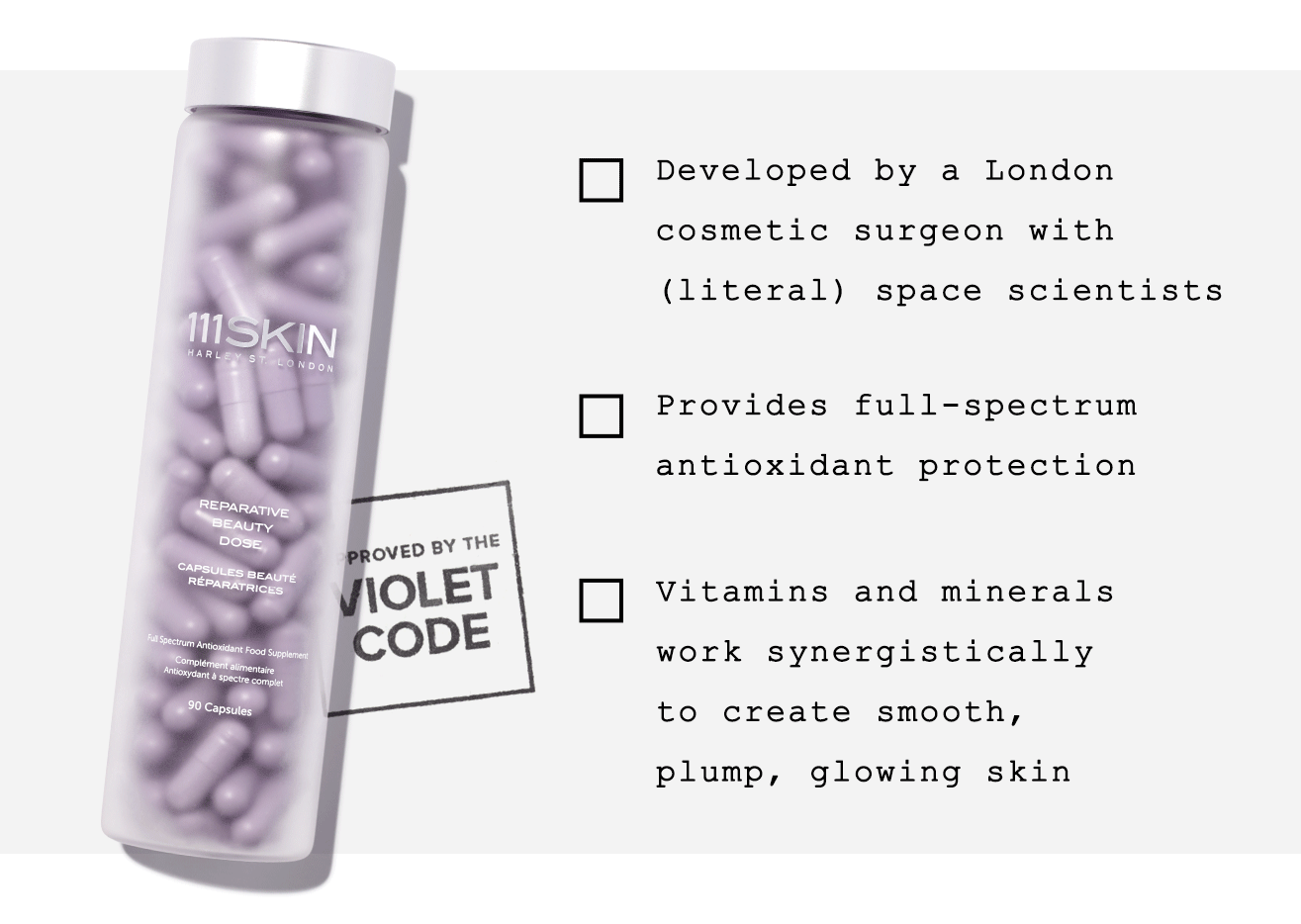 111skin reparative beauty dose