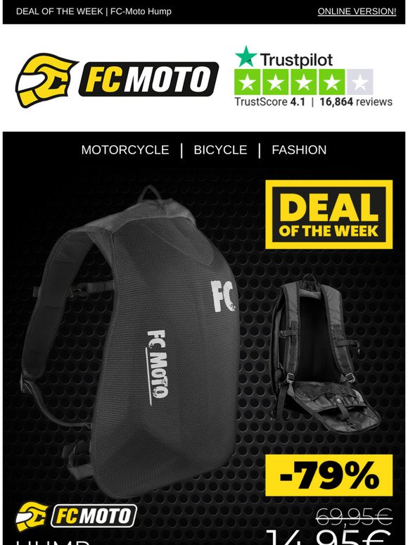 Fc Moto De Deal Of The Week Fc Moto Hump Milled