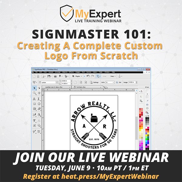 how to create designs in signmaster