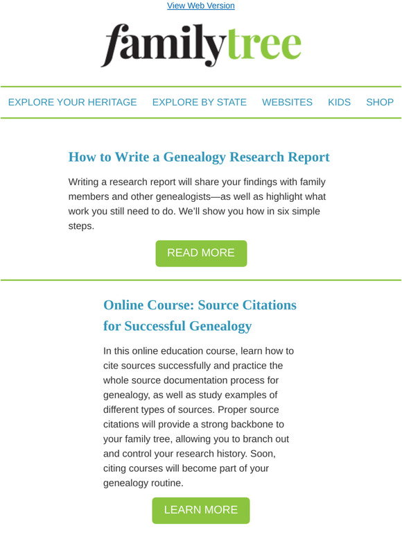 how to write a research paper on genealogy
